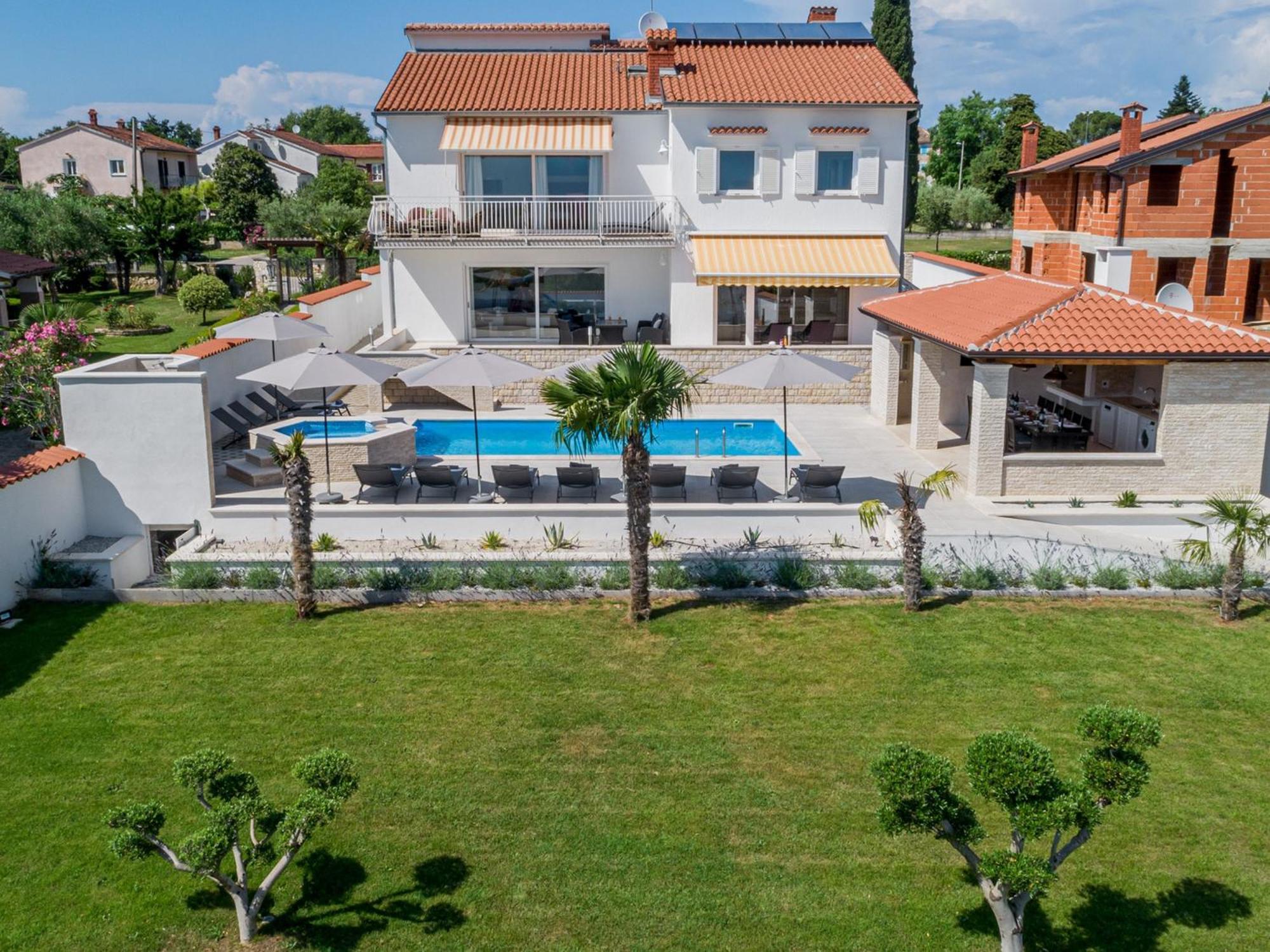 Villa Anela Porec Esterno foto