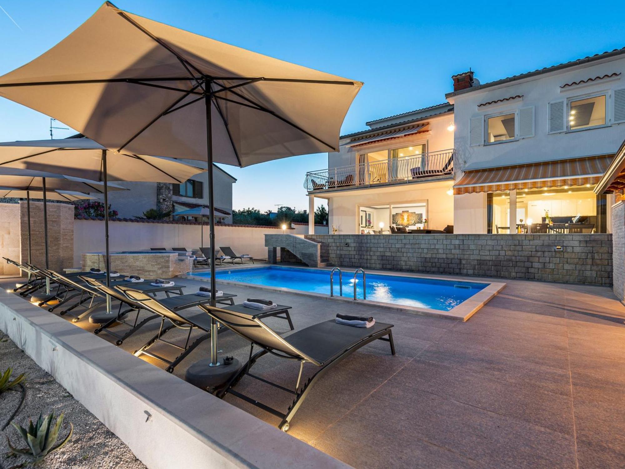 Villa Anela Porec Esterno foto